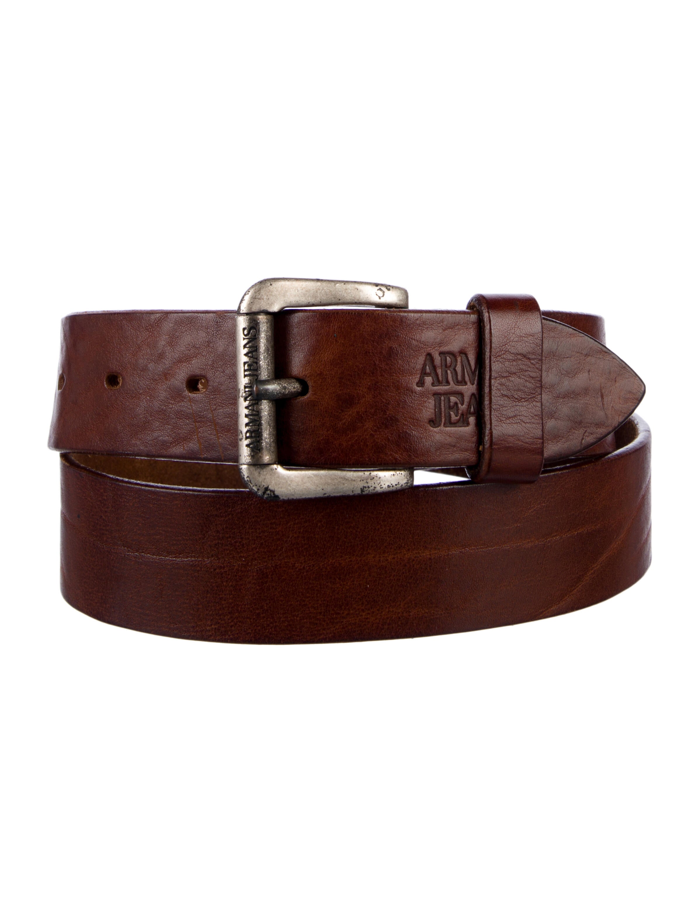 Emporio Armani Leather Waist Belt