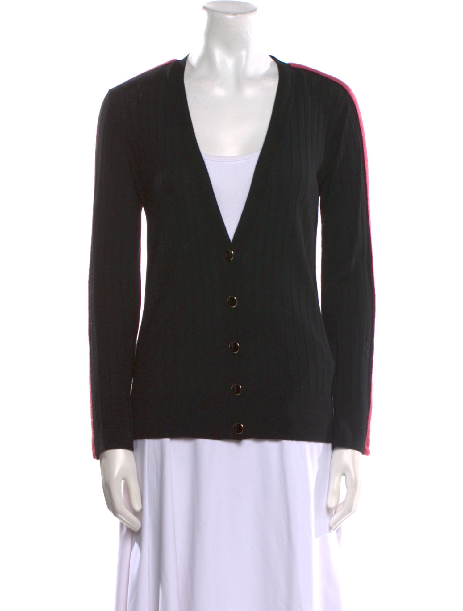 Emporio Armani Virgin Wool V-Neck Sweater w/ Tags