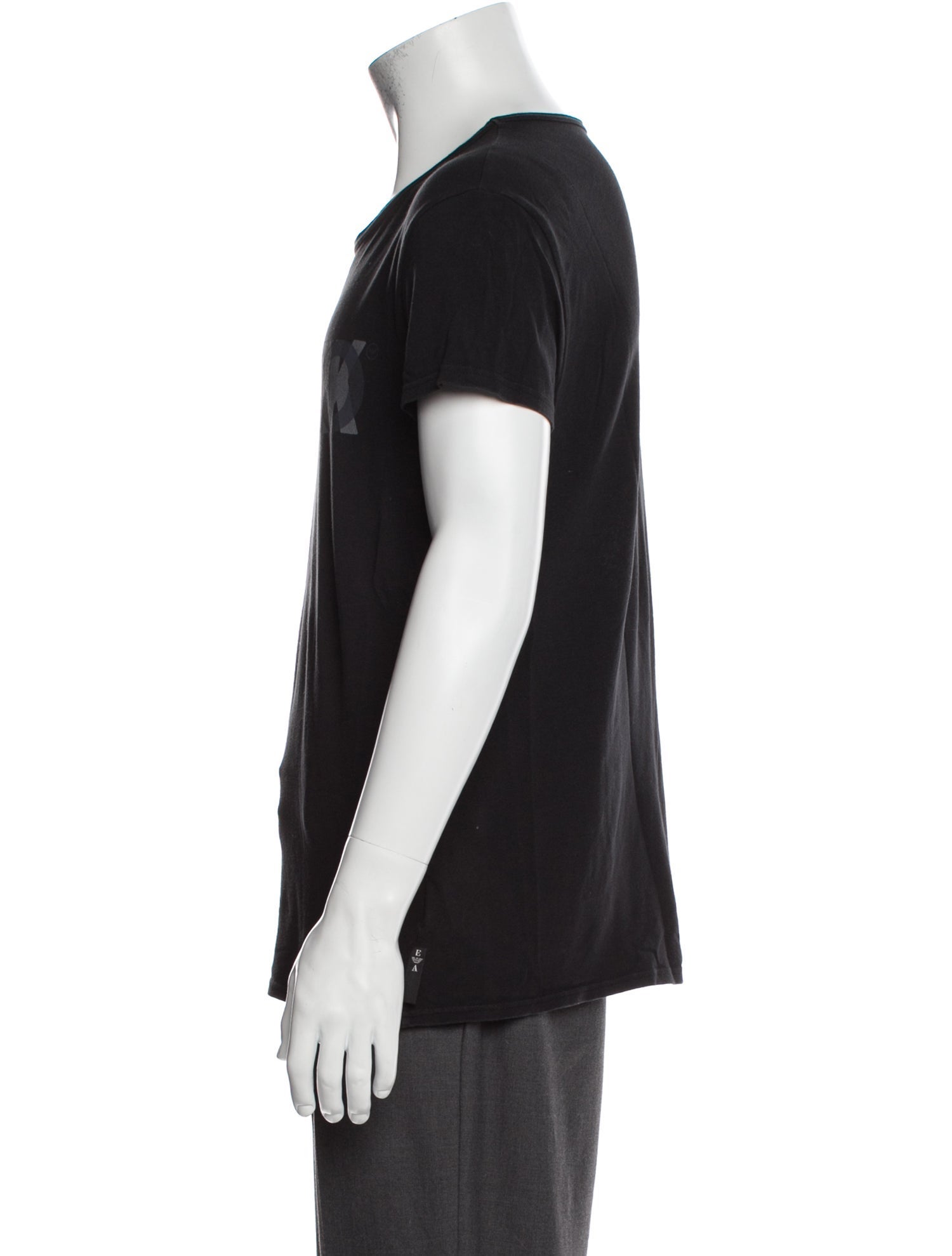 Emporio Armani Graphic Print Crew Neck T-Shirt