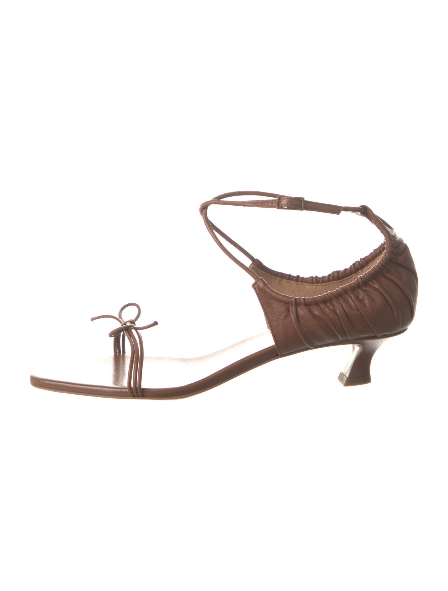 Emporio Armani Leather Sandals