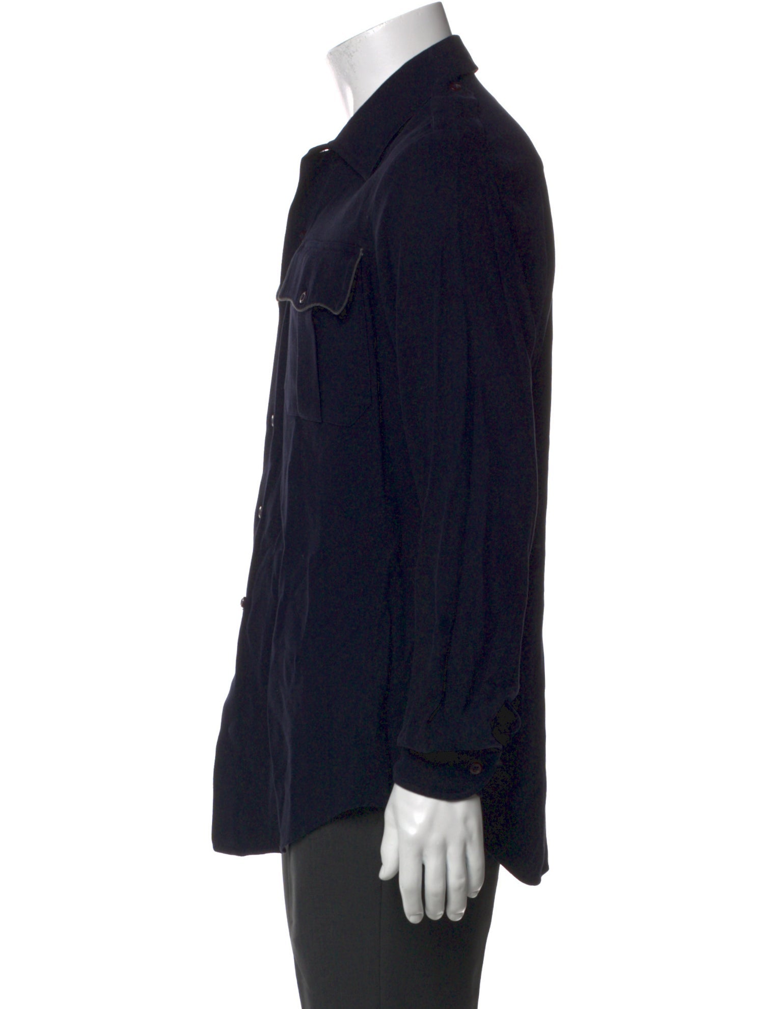 Emporio Armani Long Sleeve Denim Shirt