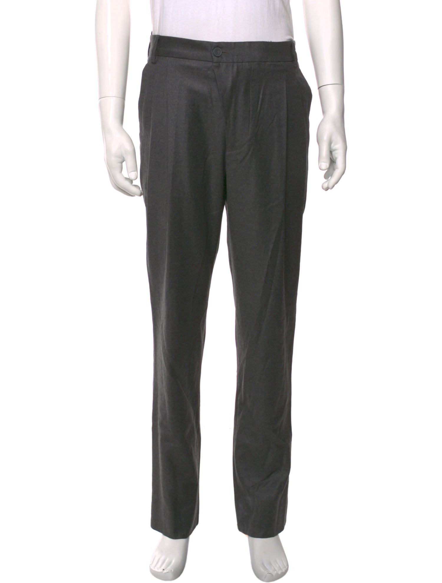 Emporio Armani Virgin Wool Dress Pants