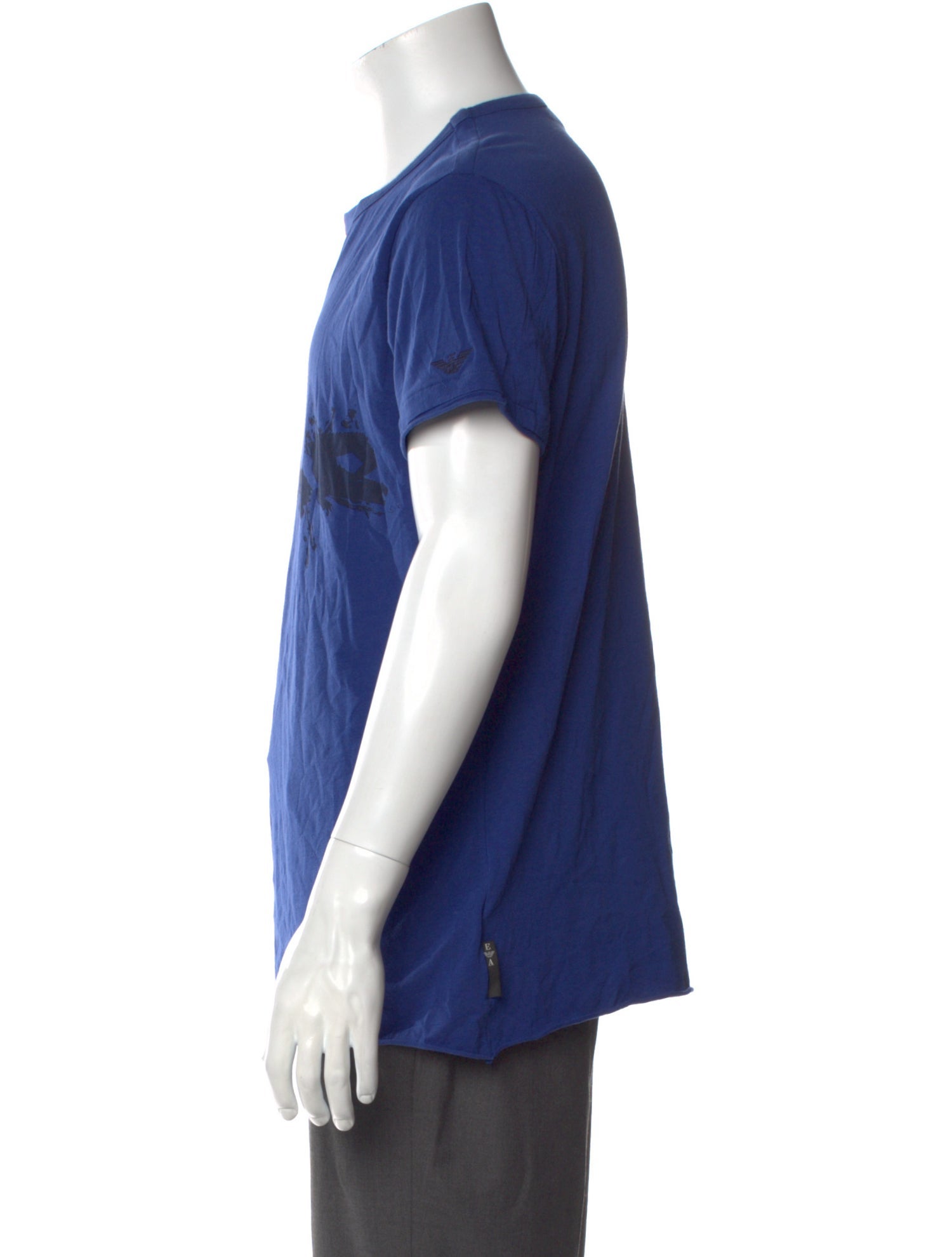 Emporio Armani Graphic Print Short Sleeve Shirt