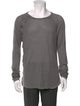Emporio Armani Scoop Neck Long Sleeve Pullover