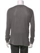 Emporio Armani Scoop Neck Long Sleeve Pullover