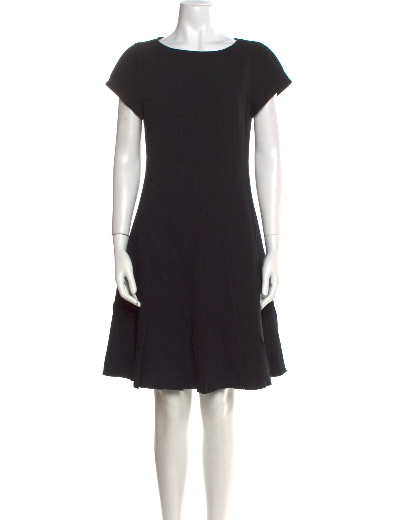 Emporio Armani Virgin Wool Knee-Length Dress