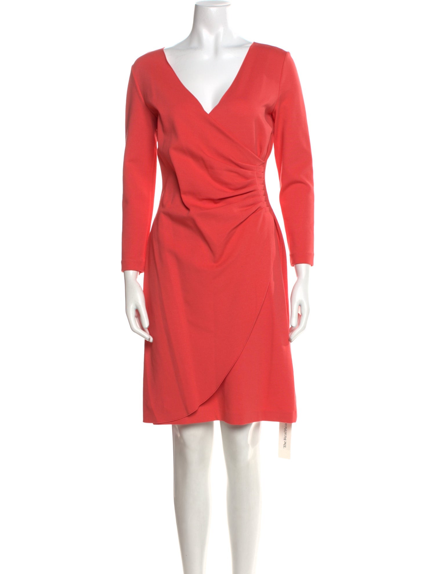 Emporio Armani V-Neck Knee-Length Dress