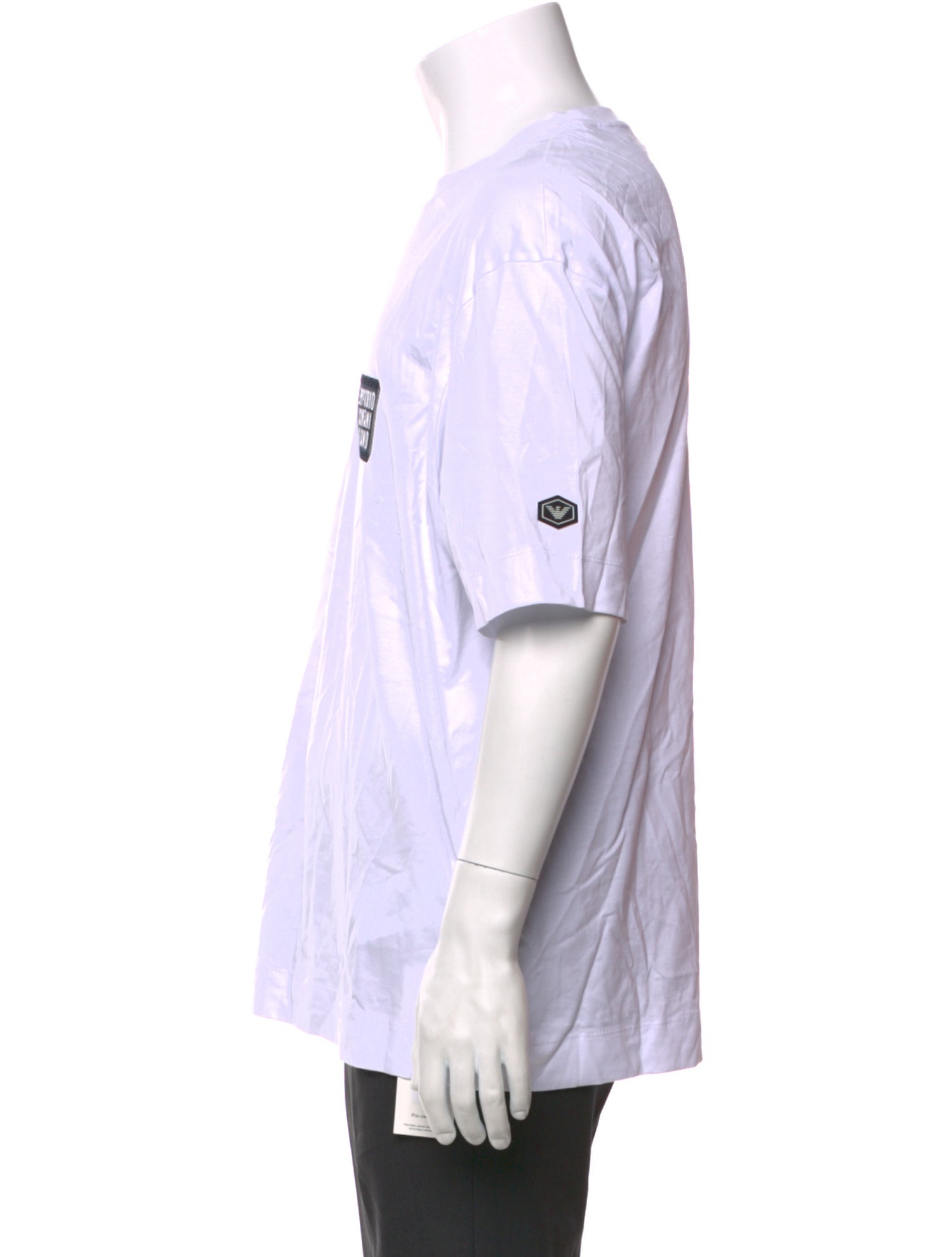 Emporio Armani Graphic Print Crew Neck T-Shirt w/ Tags