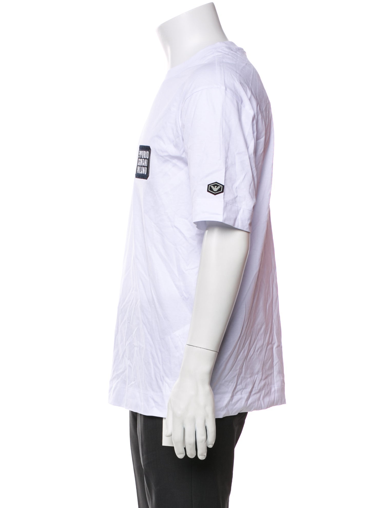 Emporio Armani Graphic Print Crew Neck T-Shirt w/ Tags