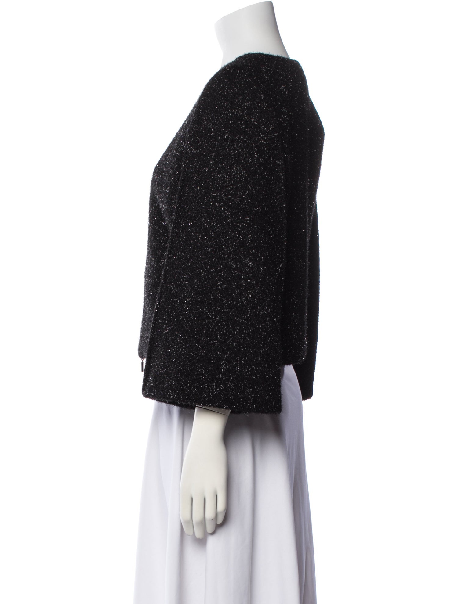 Emporio Armani Tweed Pattern Evening Jacket