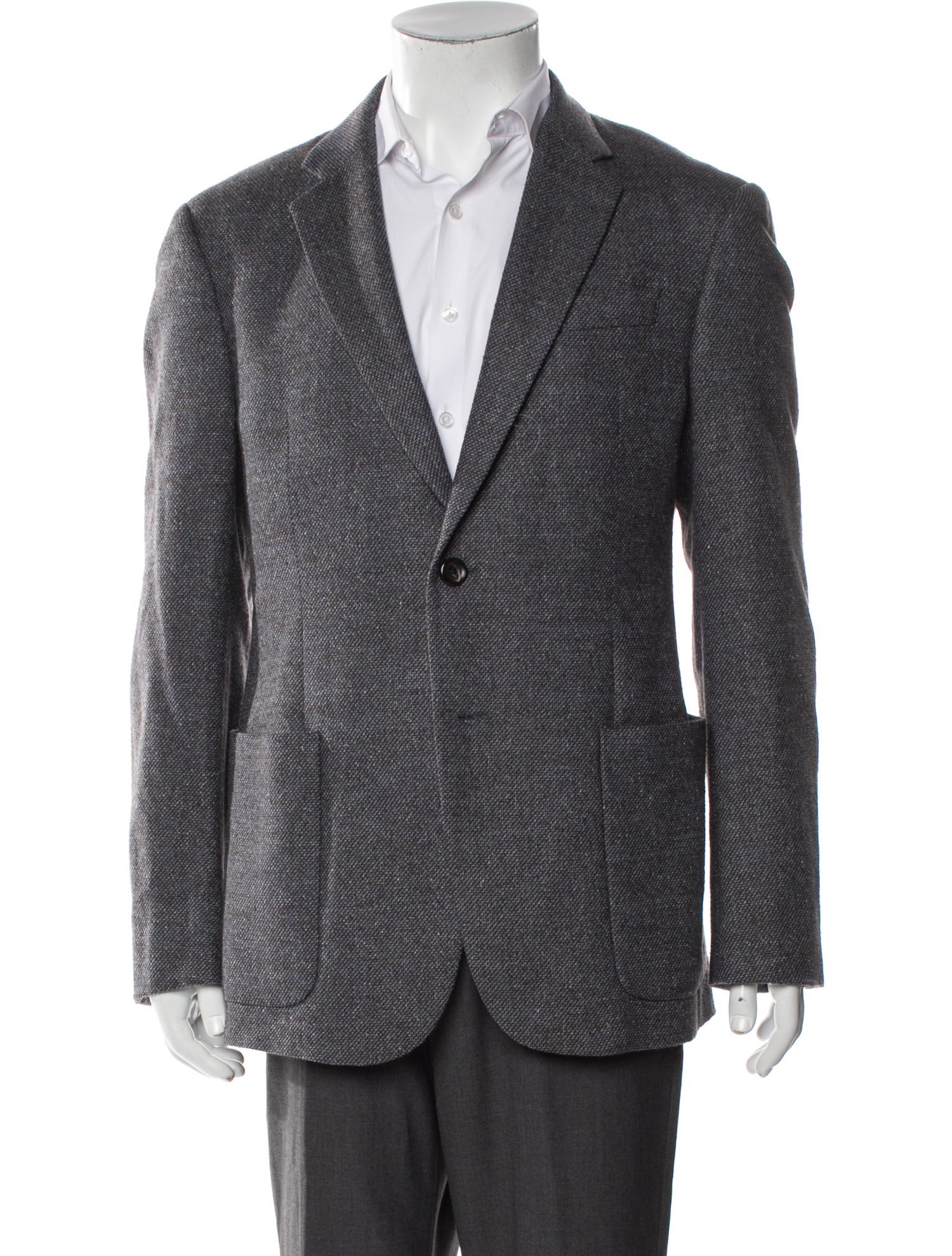 Emporio Armani Wool Peacoat