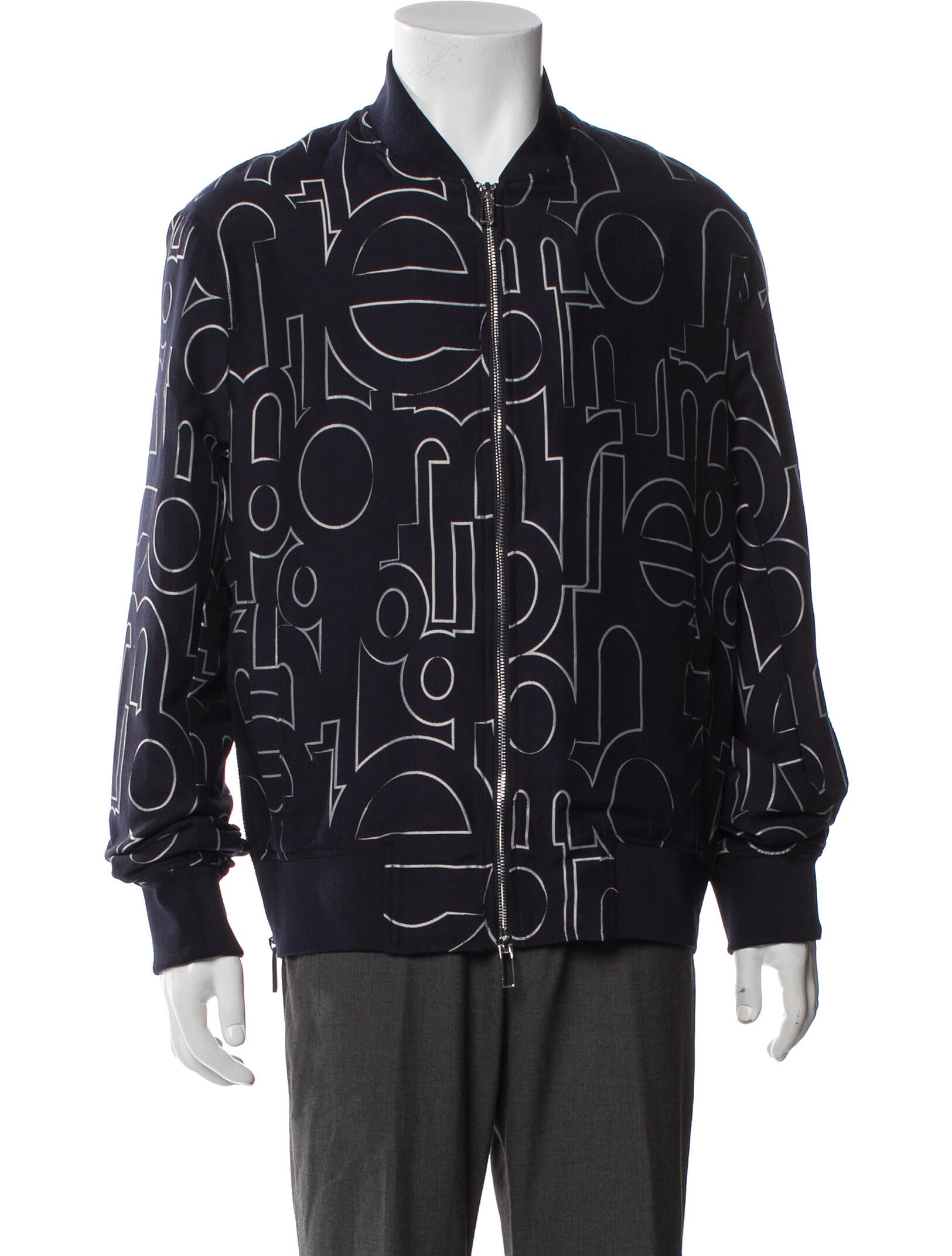 Emporio Armani Printed Bomber Jacket