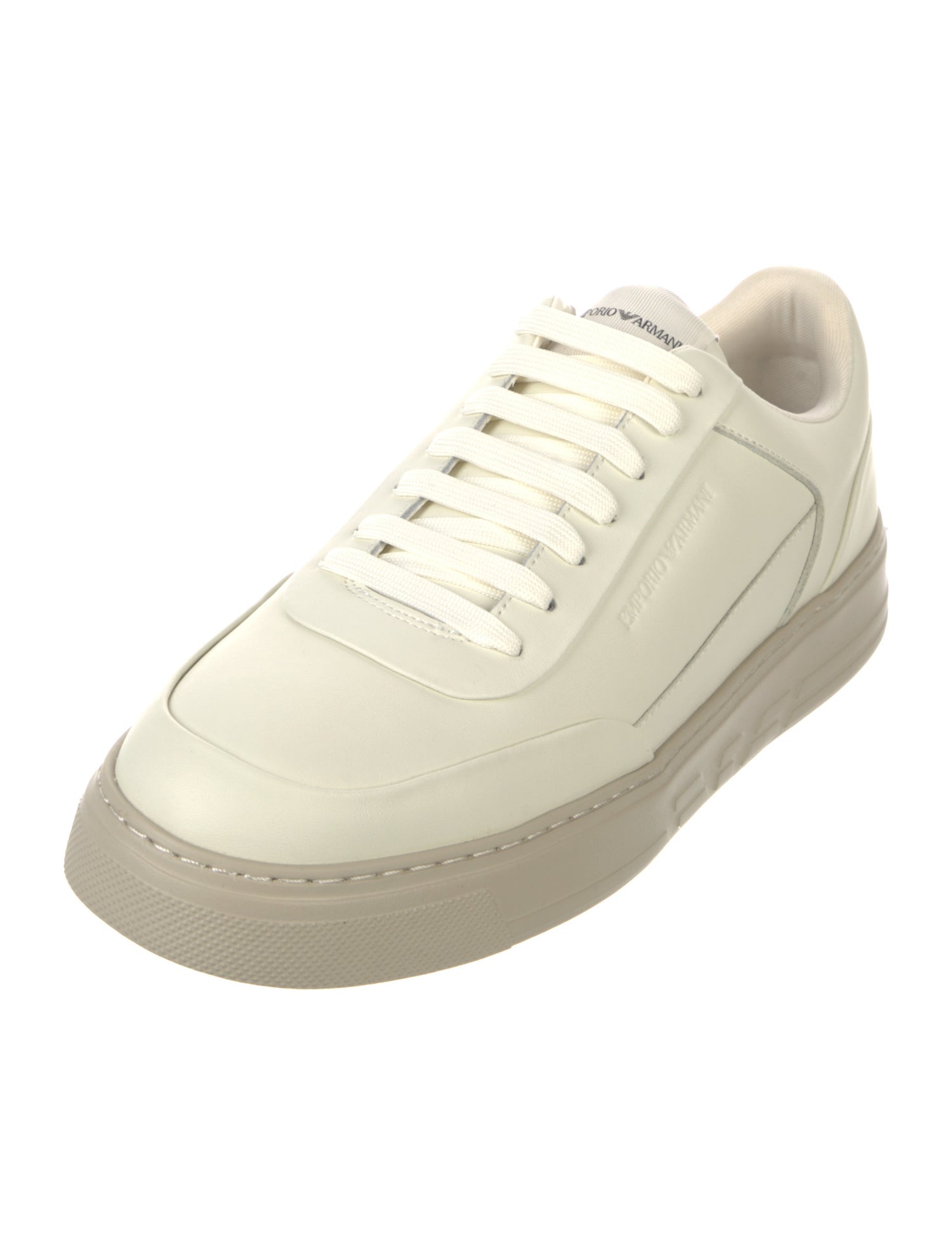 Emporio Armani Leather Sneakers