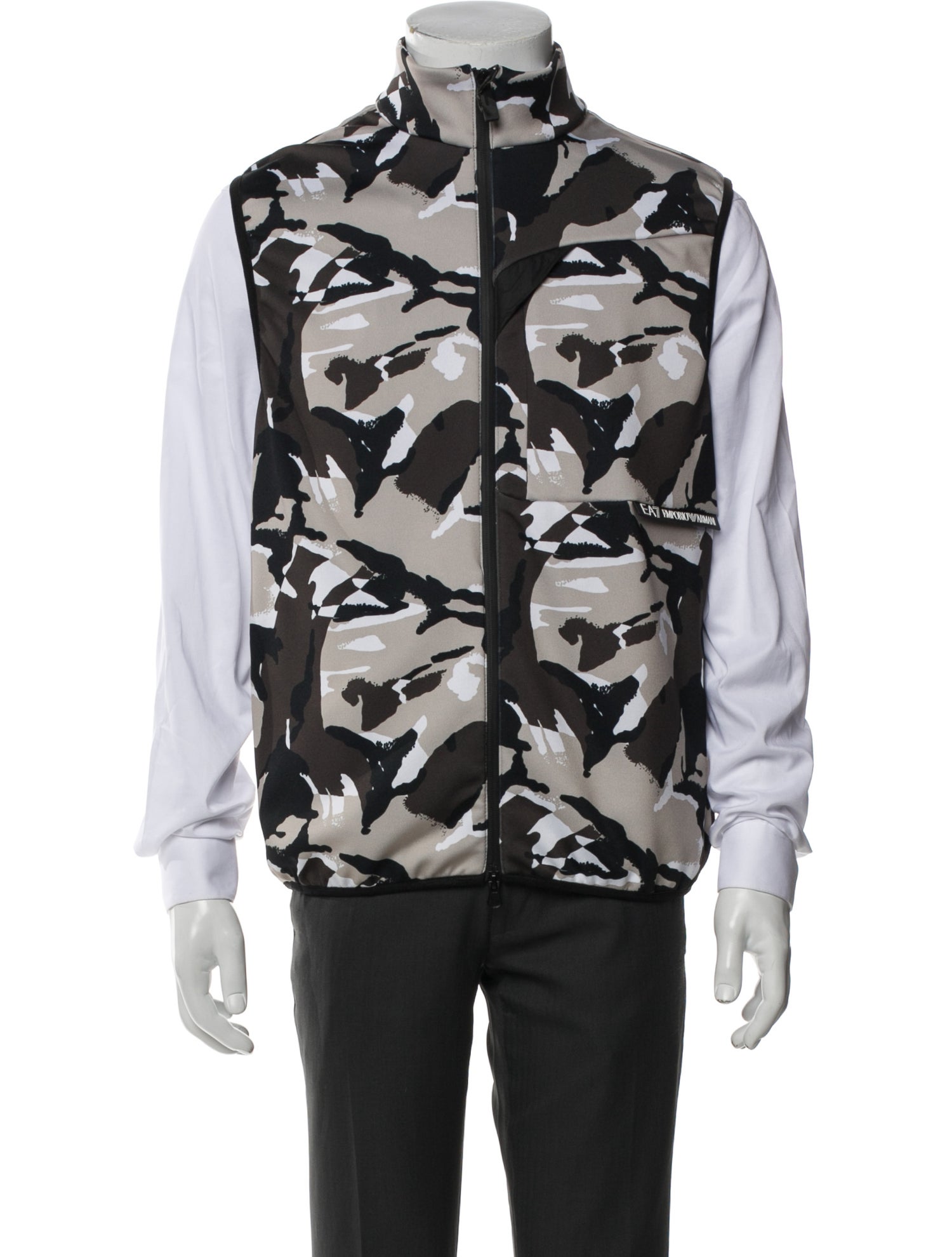 EA7 Emporio Armani Printed Utility Jacket w/ Tags