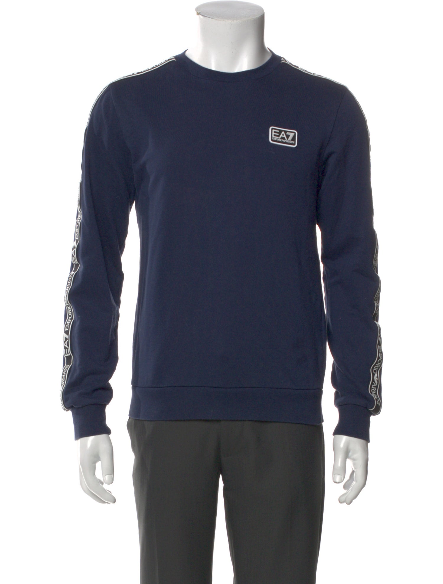 EA7 Emporio Armani Graphic Print Crew Neck T-Shirt