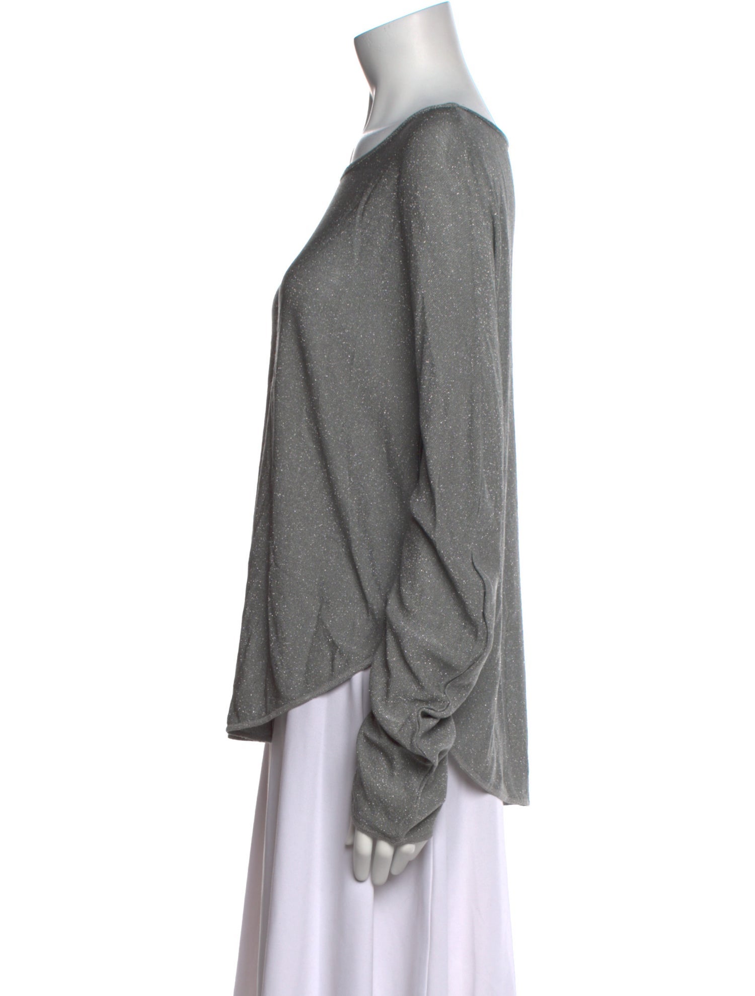 Emporio Armani Bateau Neckline Sweater