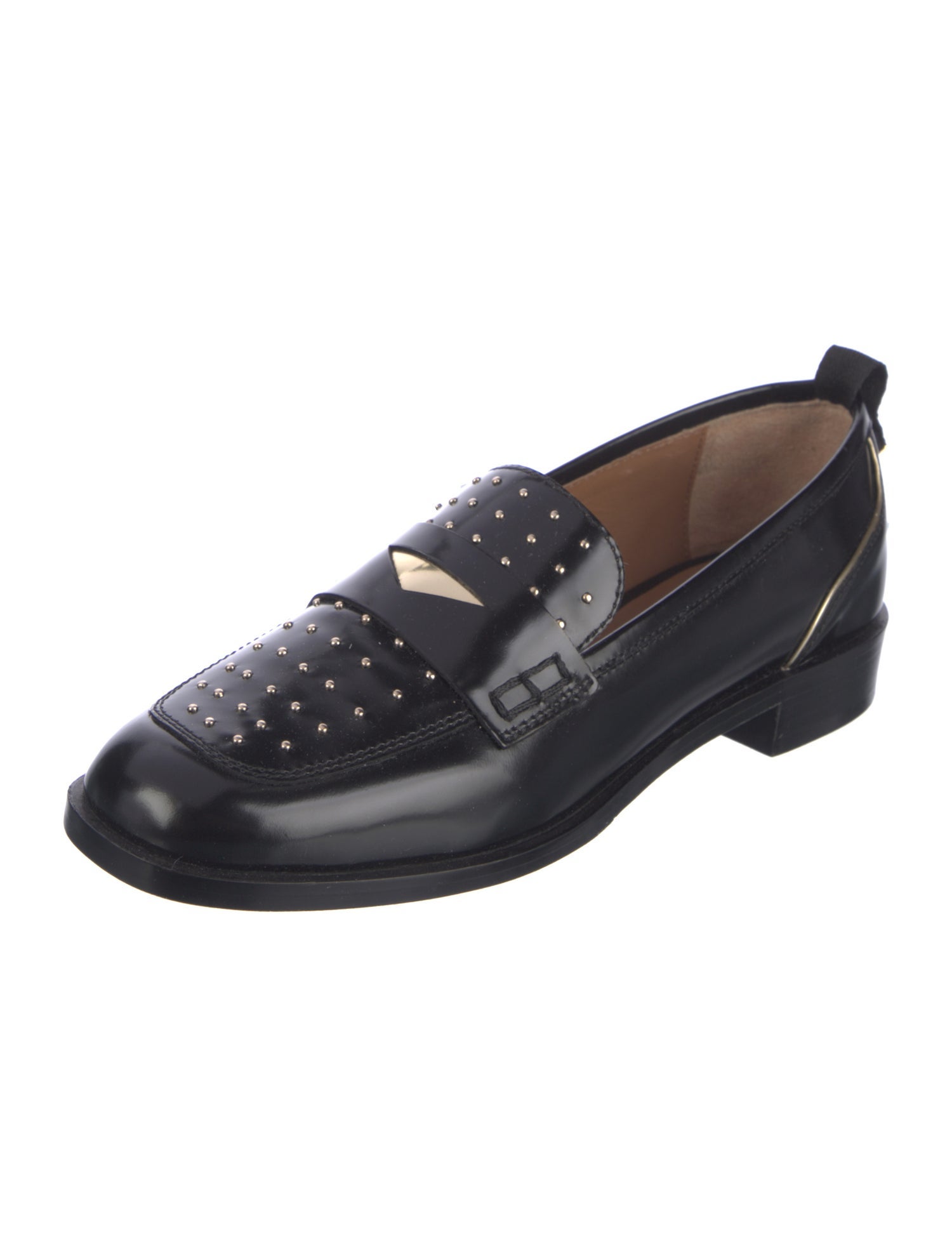 Emporio Armani Leather Loafers