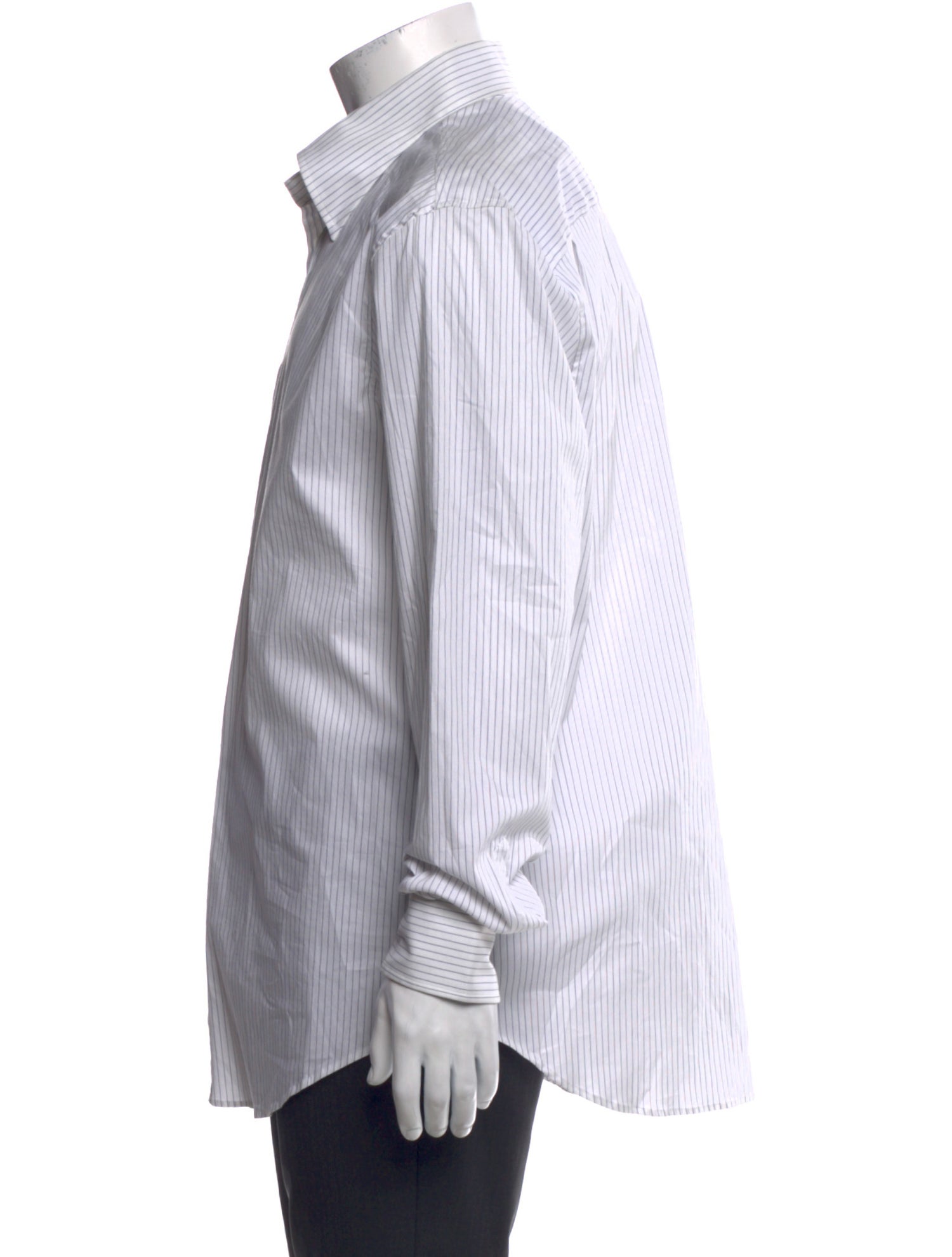 Emporio Armani Striped Long Sleeve Shirt