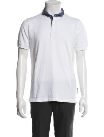 Emporio Armani Crew Neck Short Sleeve Polo Shirt
