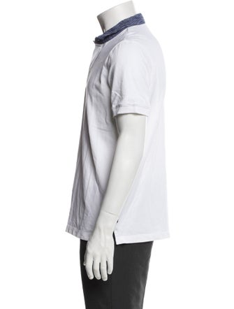 Emporio Armani Crew Neck Short Sleeve Polo Shirt