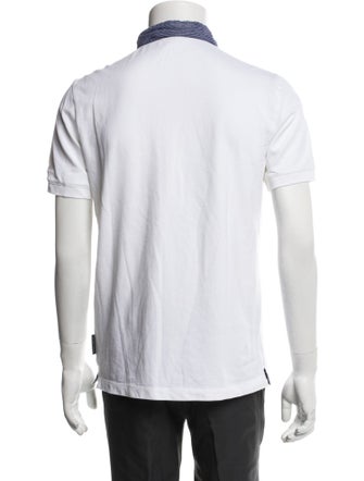 Emporio Armani Crew Neck Short Sleeve Polo Shirt