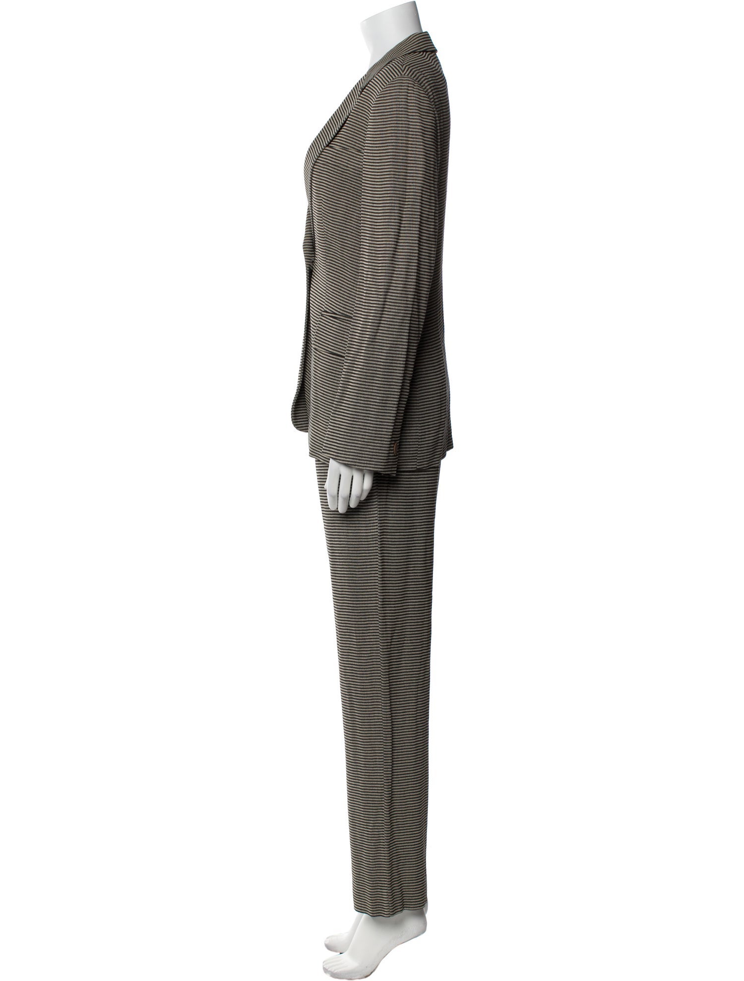 Emporio Armani Striped Pantsuit