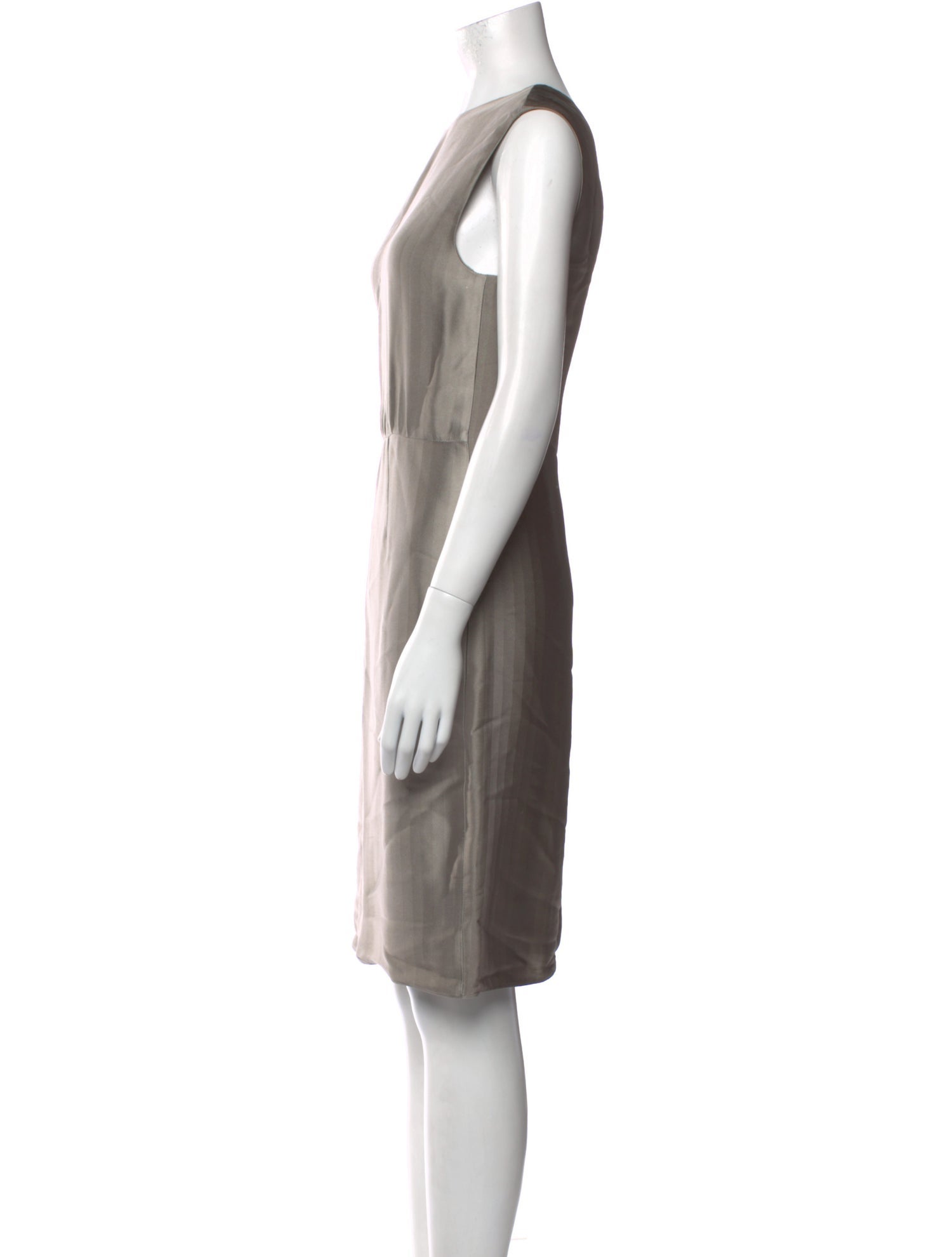Emporio Armani Bateau Neckline Knee-Length Dress w/ Tags