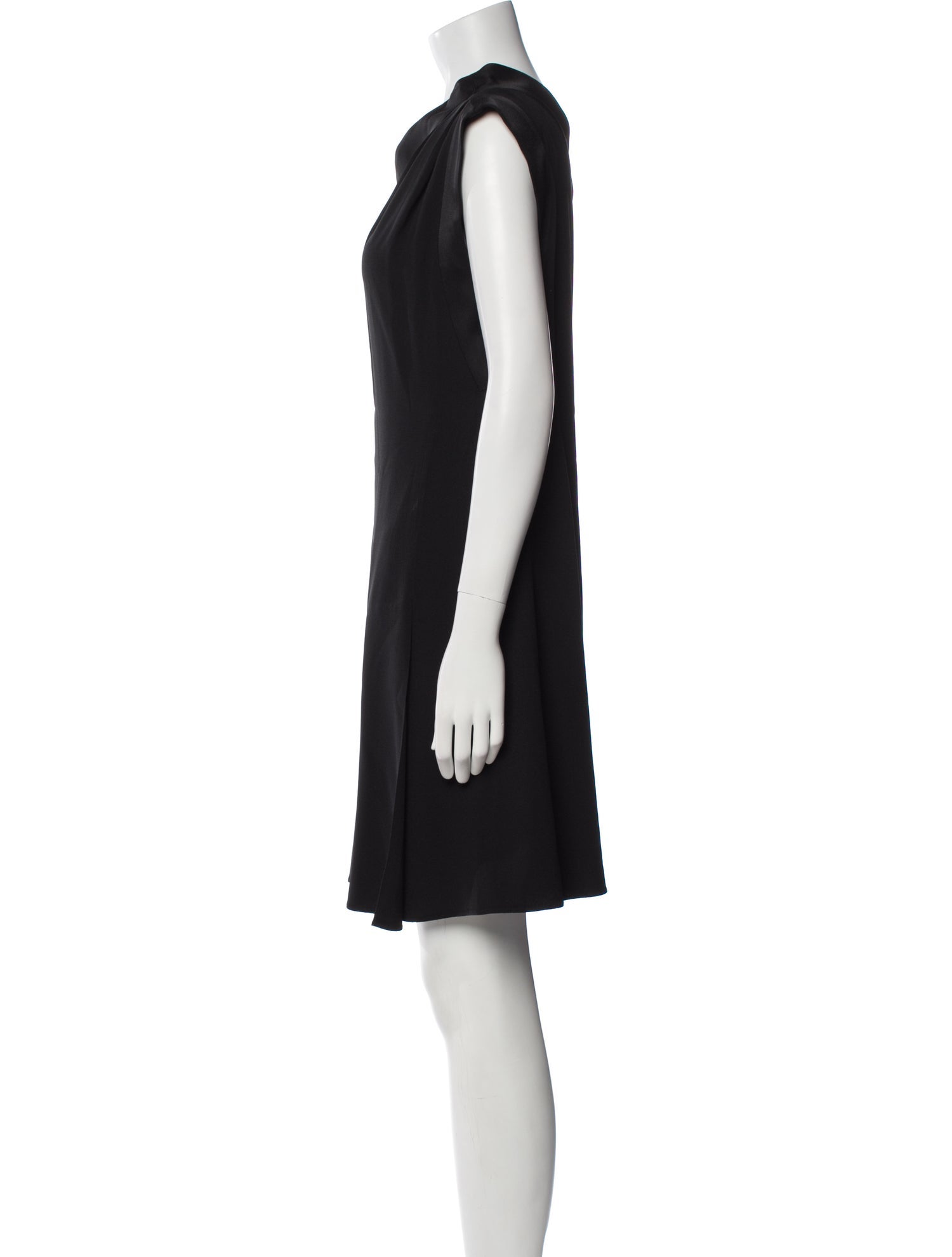 Emporio Armani Virgin Wool Knee-Length Dress