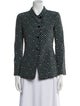 Emporio Armani Silk Printed Blazer