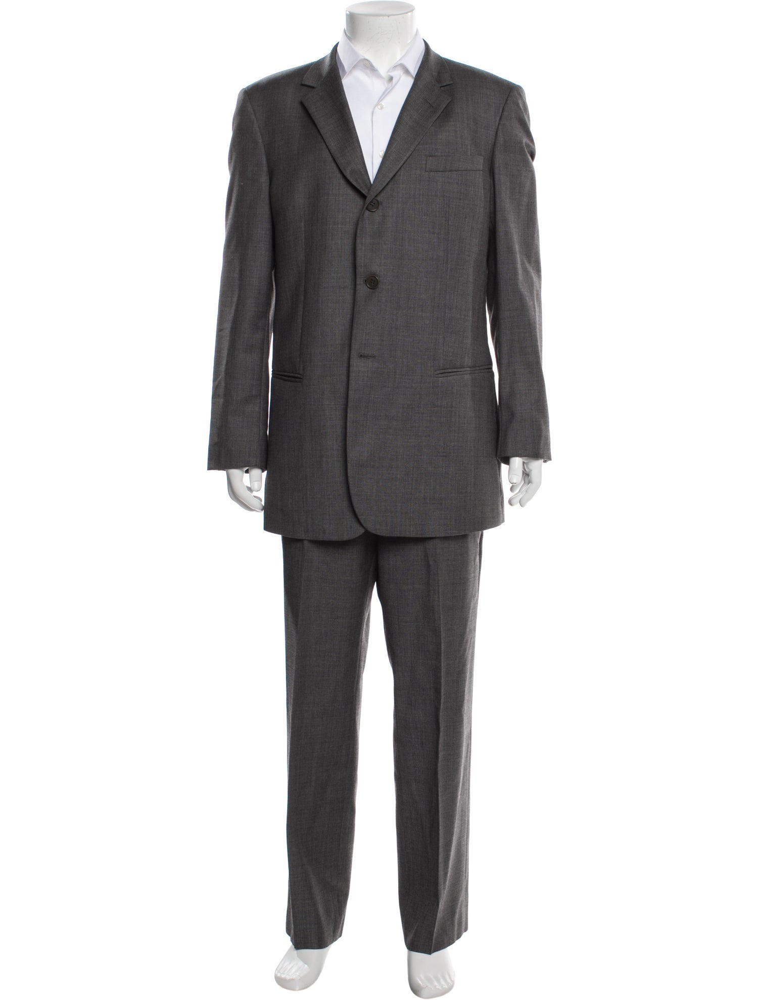 Emporio Armani Virgin Wool Two-Piece Suit