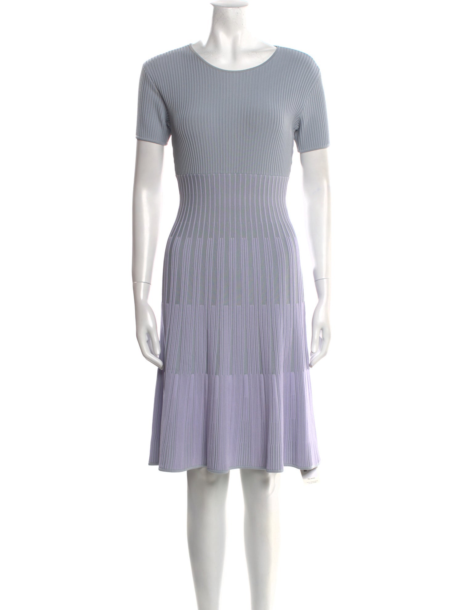 Emporio Armani Striped Knee-Length Dress