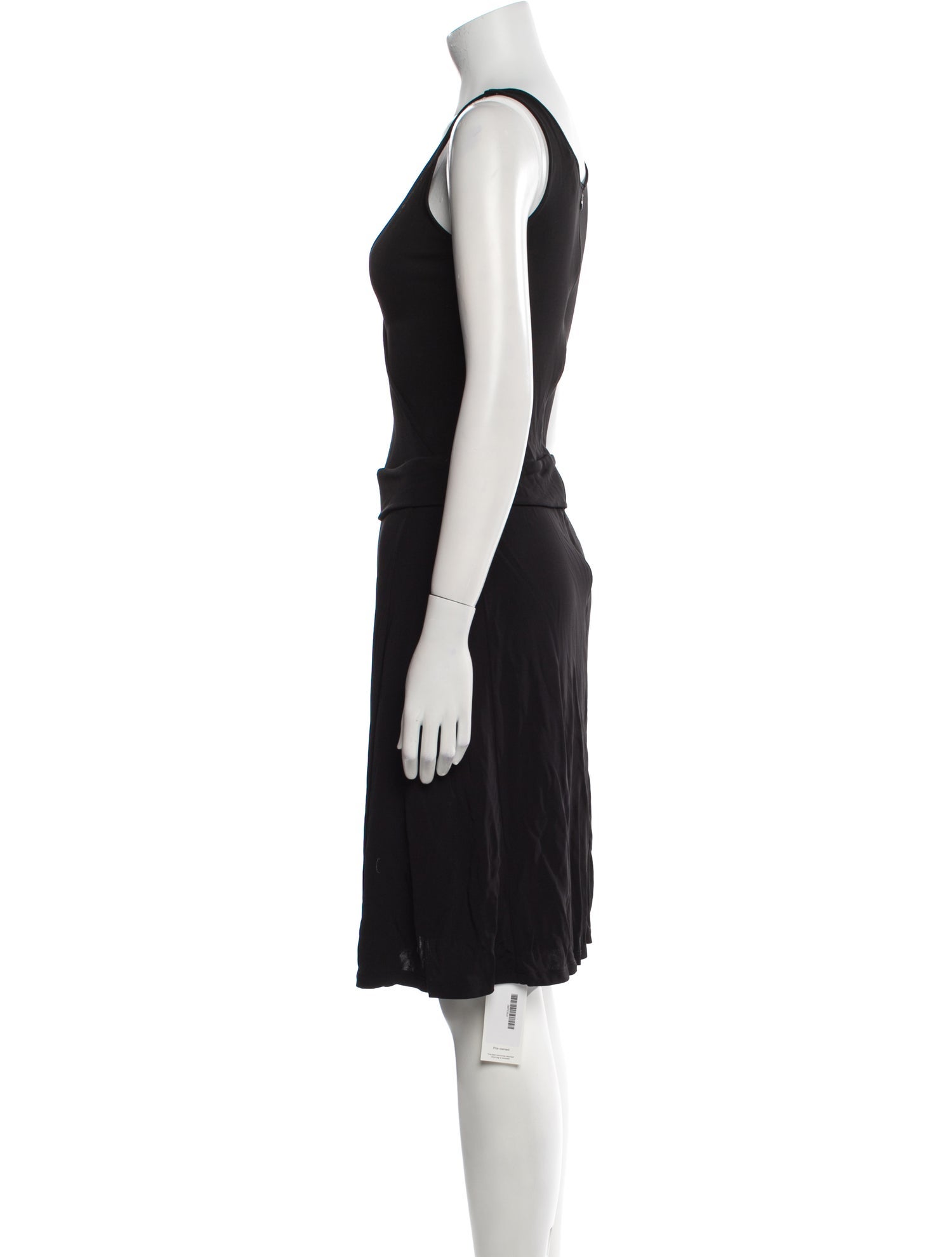 Emporio Armani V-Neck Knee-Length Dress