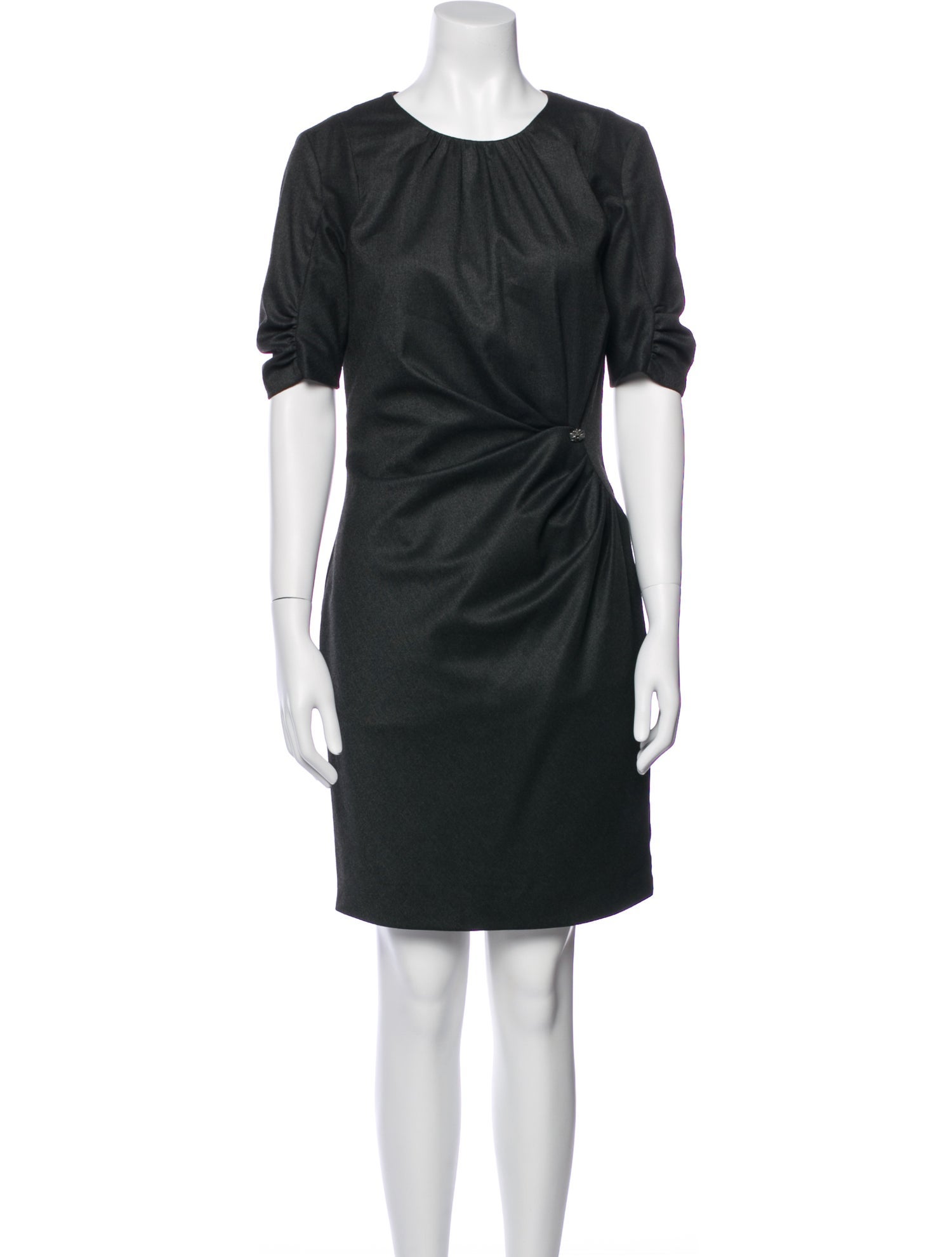 Emporio Armani Crew Neck Mini Dress