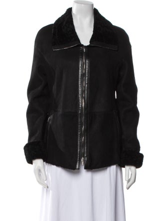 Emporio Armani Shearling Fur Jacket