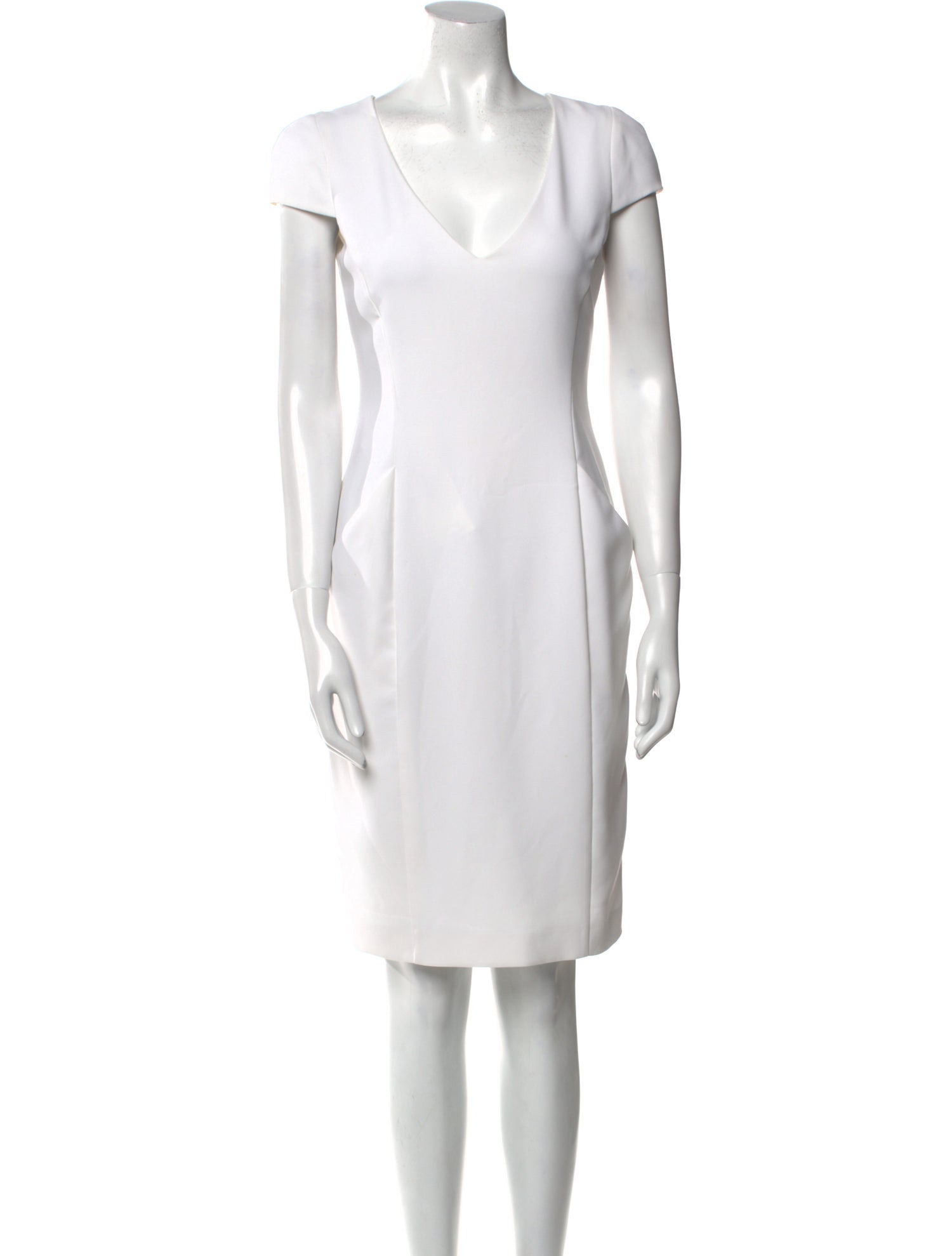 Emporio Armani V-Neck Knee-Length Dress