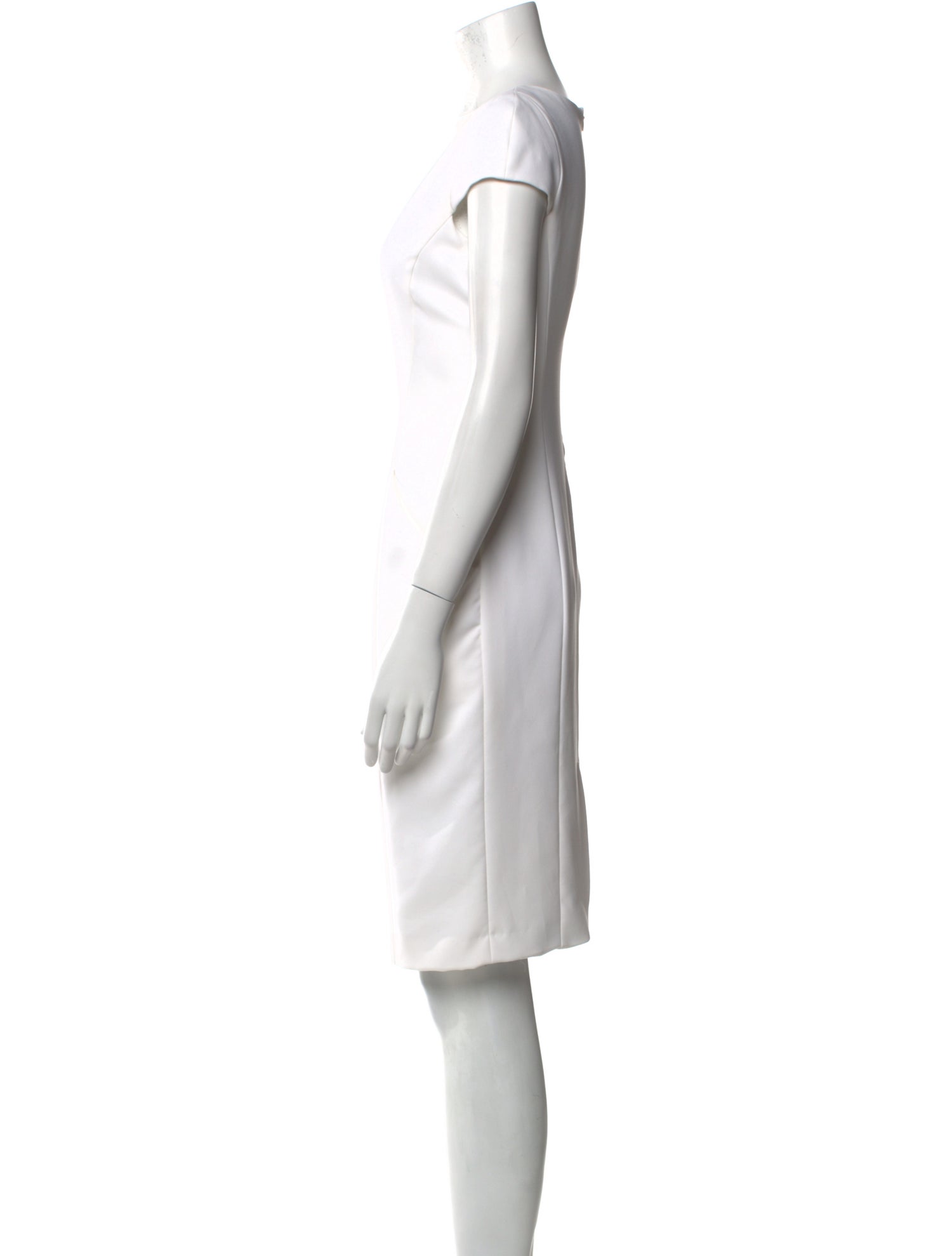 Emporio Armani V-Neck Knee-Length Dress