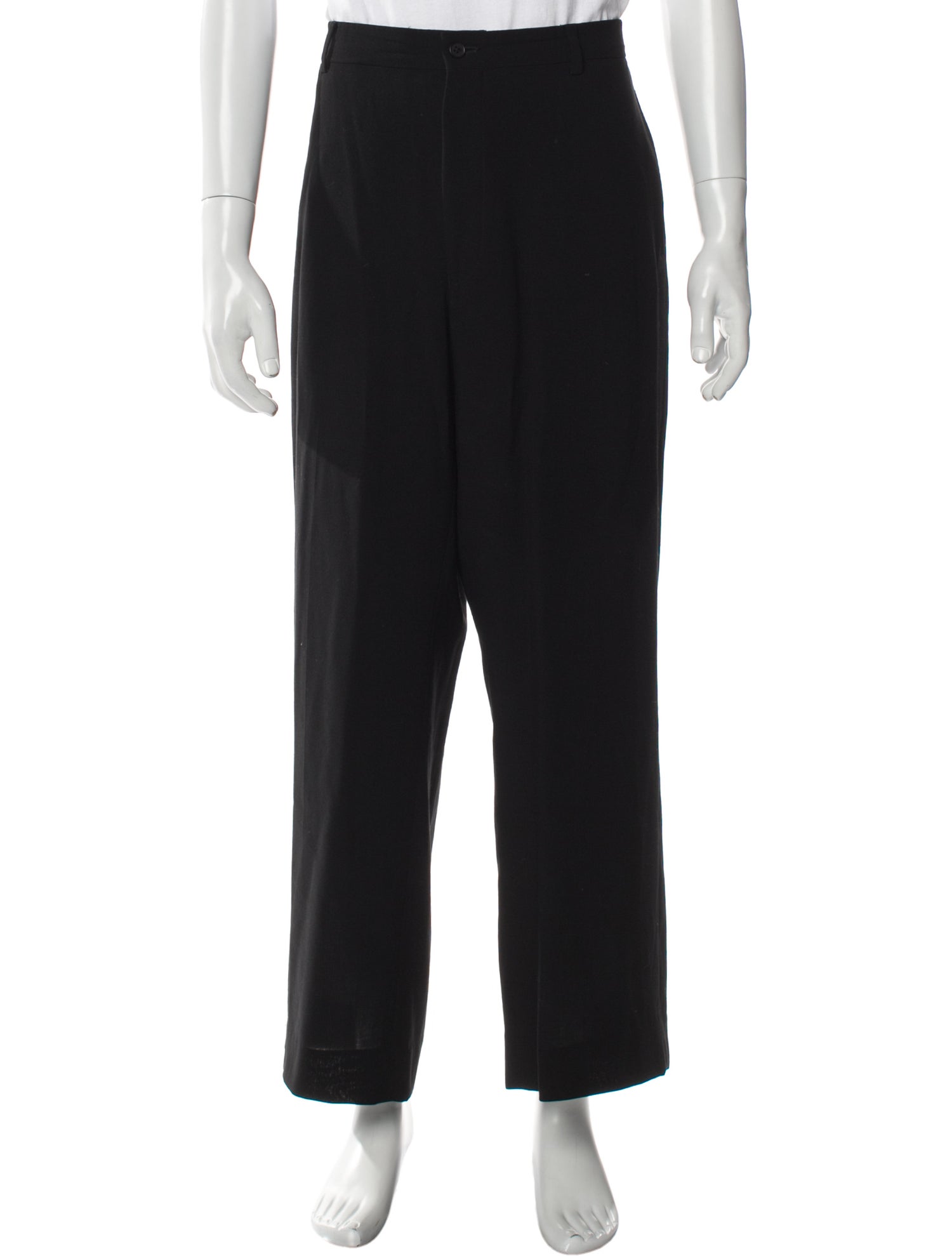 Emporio Armani Virgin Wool Dress Pants