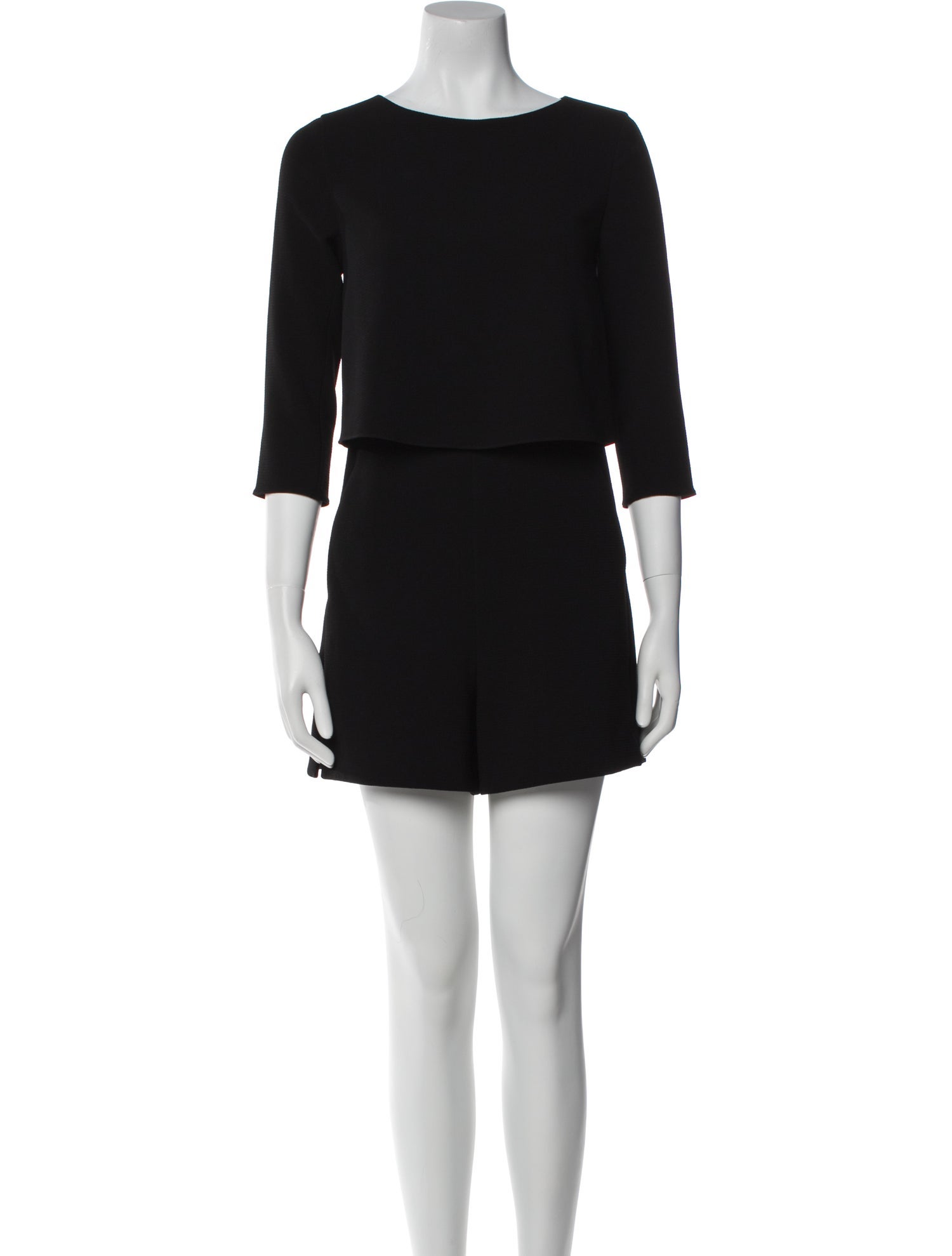 Emporio Armani Scoop Neck Romper