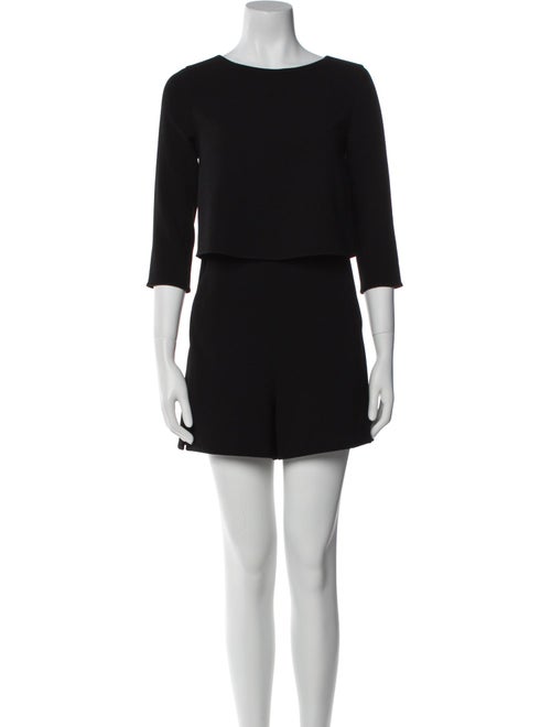 Emporio Armani Scoop Neck Romper