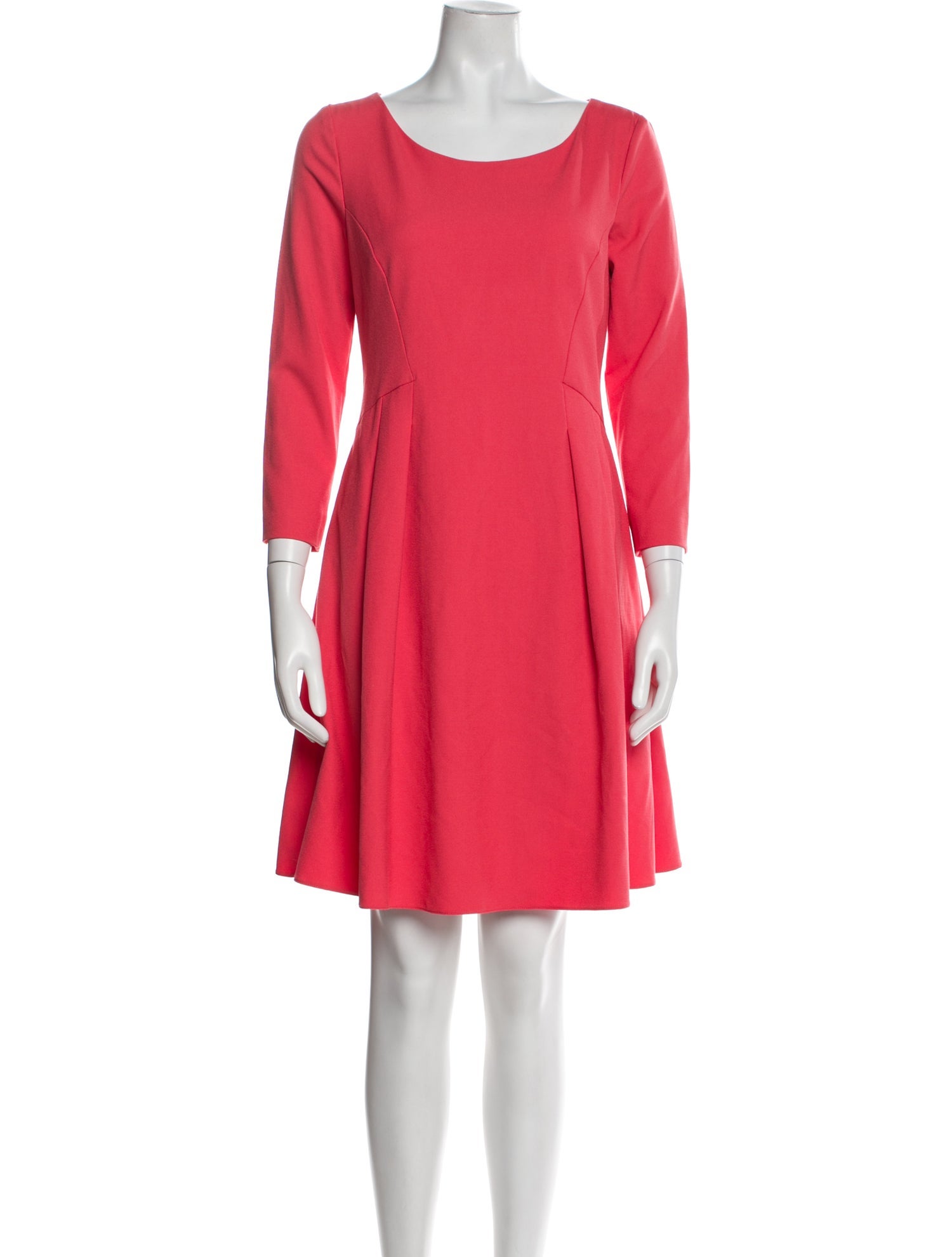 Emporio Armani Scoop Neck Knee-Length Dress