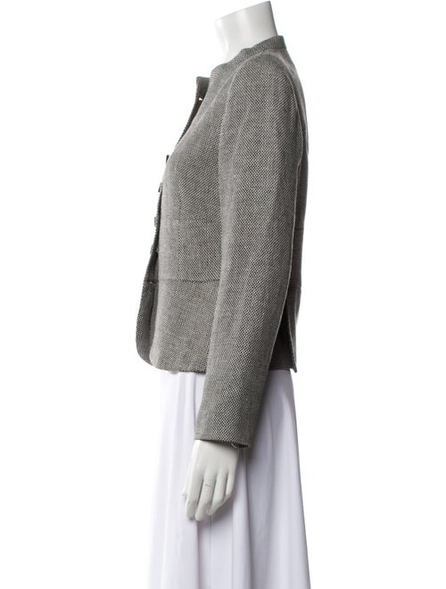 Emporio Armani Linen Tweed Pattern Evening Jacket
