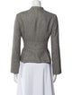 Emporio Armani Linen Tweed Pattern Evening Jacket
