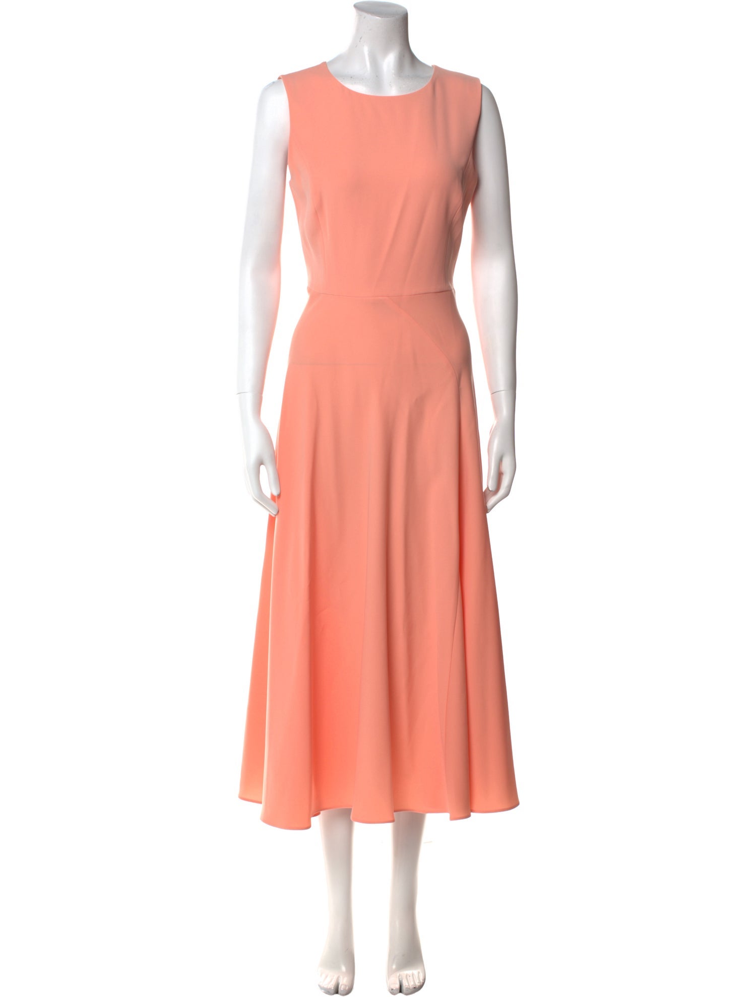 Emporio Armani Crew Neck Midi Length Dress w/ Tags