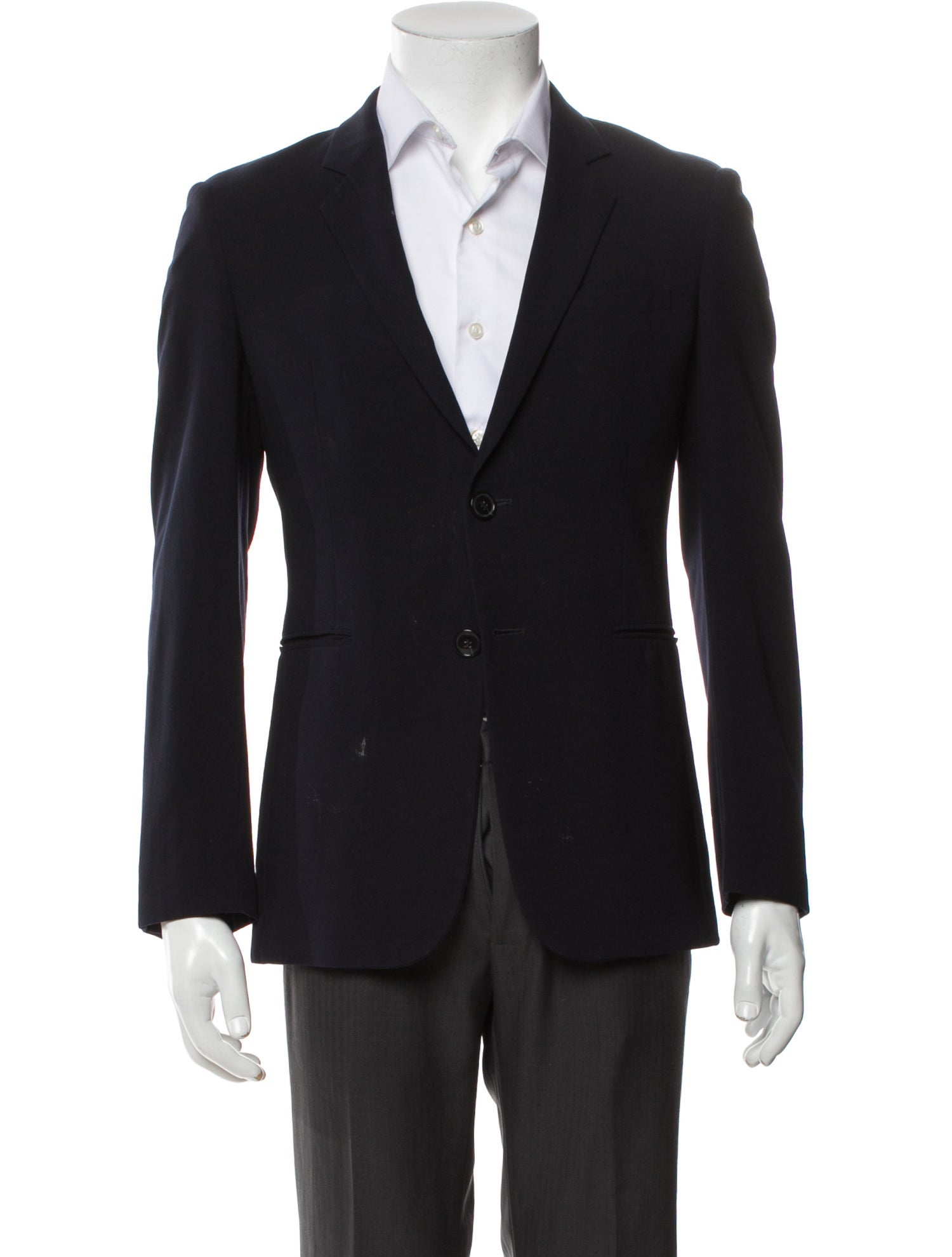 Emporio Armani Wool Peacoat