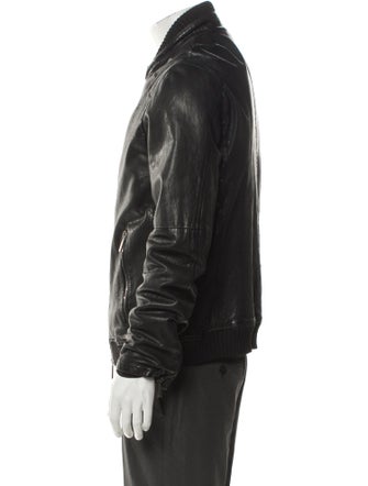 Emporio Armani 2012 Leather Moto Jacket