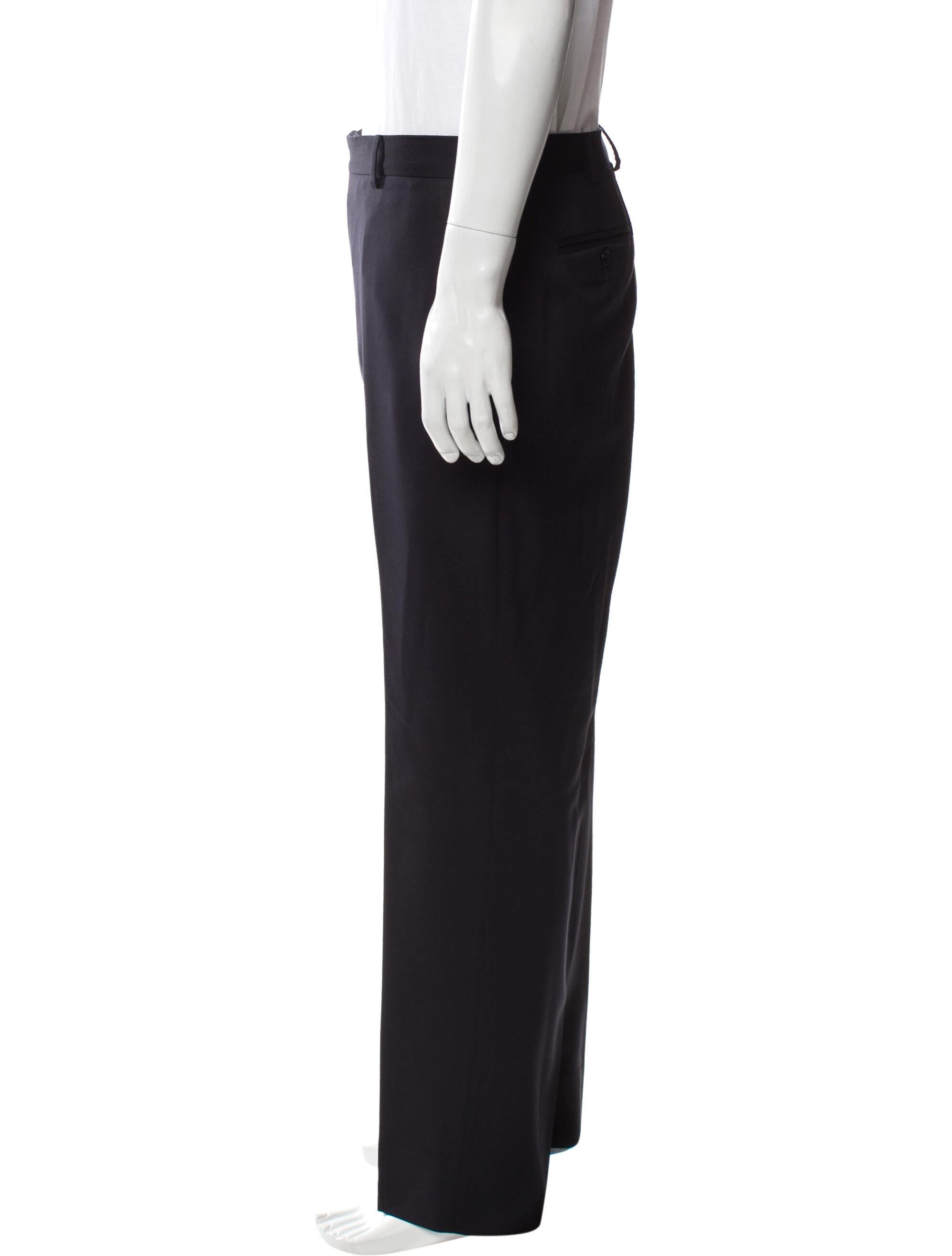 Emporio Armani Virgin Wool Dress Pants