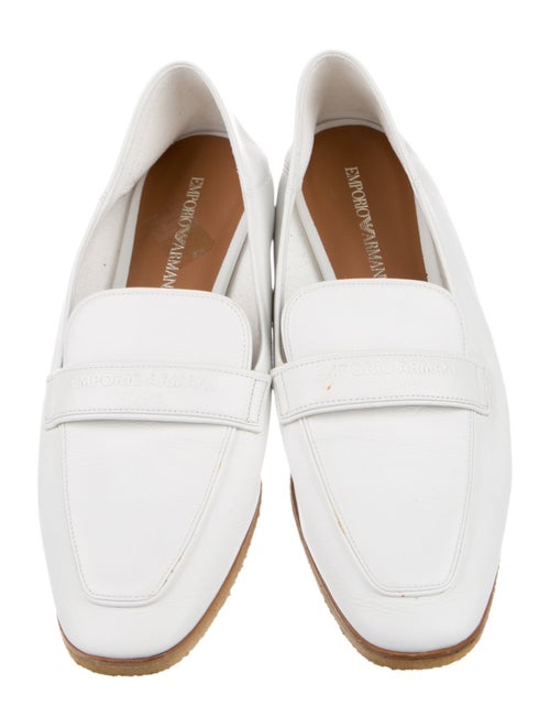 Emporio Armani Leather Loafers