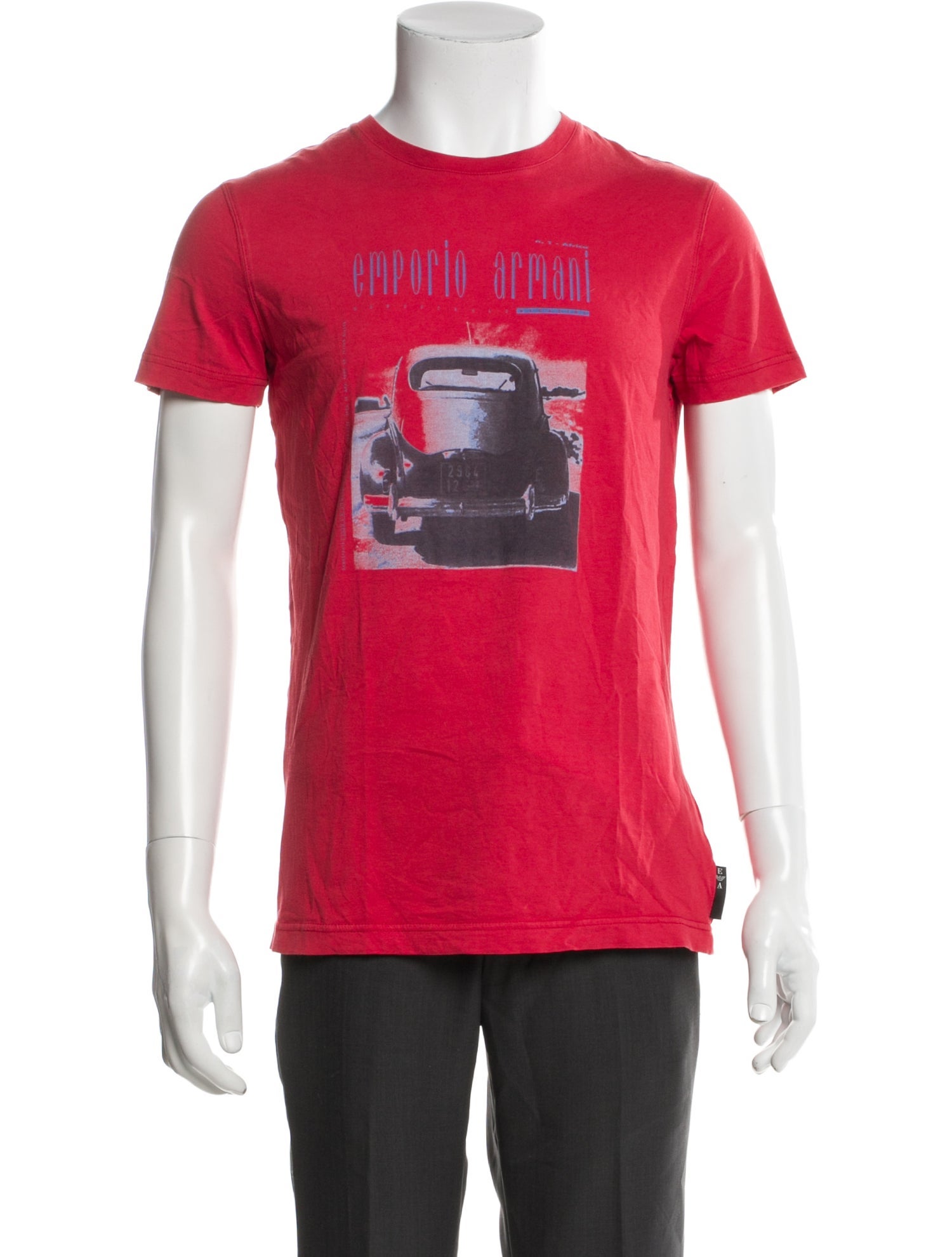 Emporio Armani Graphic Print Short Sleeve Shirt