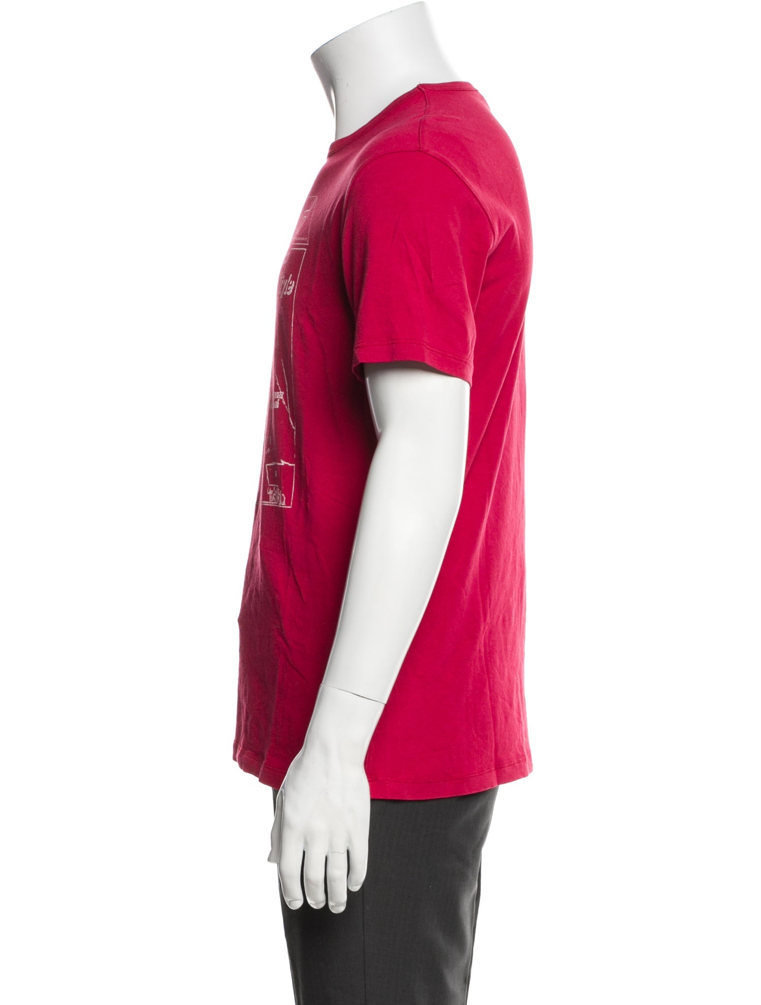 Emporio Armani Graphic Print Crew Neck T-Shirt