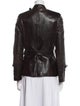 Emporio Armani Leather Biker Jacket